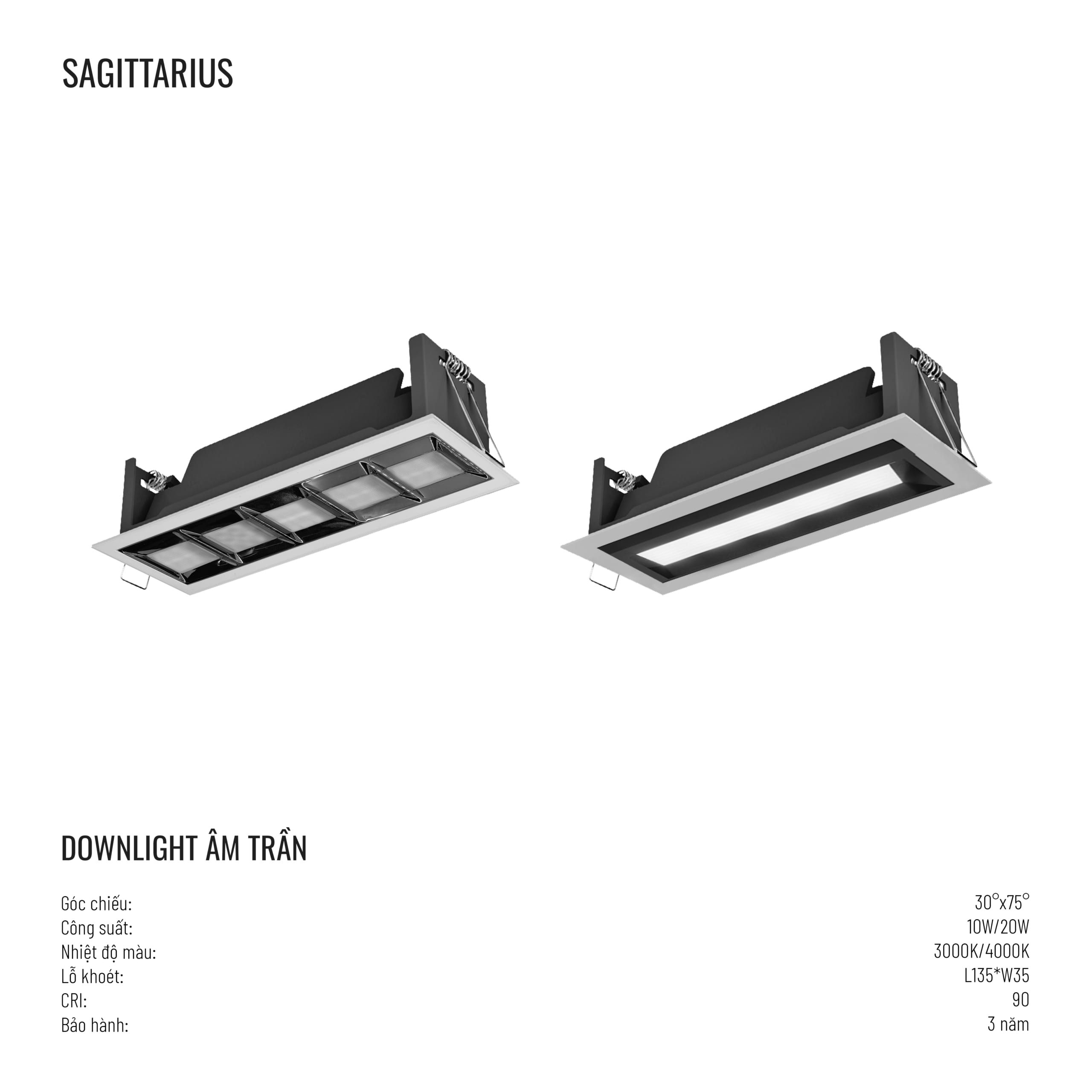 linear downlight